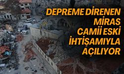 Depremde Yıkılan Habibi Neccar Camii Aslına Uygun Şekilde Yeniden İbadete Açılıyor