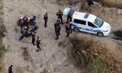 Hatay’da sazlıkta saklanan firari, dronla yakalandı