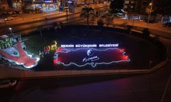 Mersin Büyükşehir Belediyesi kenti yeni yıl ışıklarıyla donattı
