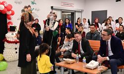 Osmaniye Eğitim ve Araştırma Hastanesi’nde Çocuklar İçin Yeni Yıl Etkinliği Düzenlendi