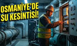 Osmaniye'de Hafta Sonu Su kesintisi