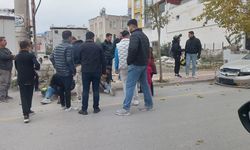 Osmaniye’de Kadirli yolu Rıza Paşa Camii önünde kaza: Sürücü hafif yaralandı