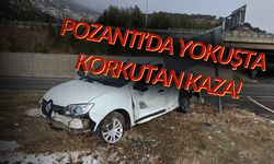 Adana Pozantı’da otomobil ile tır çarpıştı: Sürücüler kazayı yara almadan atlattı