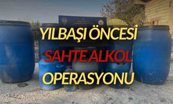 Hatay’da yılbaşı öncesi 1020 litre el yapımı alkol ele geçirildi