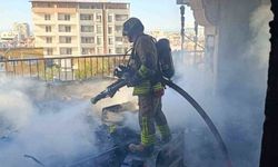 Alevlere teslim olan evinden çıkmak istemeyen şahıs yaralandı