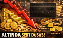 Altın Fiyatları Eridi: İşte Son Rakamlar