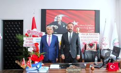 İl Milli Eğitim Müdürü Albak’tan Başhekim Hakkoymaz’a Hayırlı Olsun Ziyareti