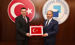 OKÜ Rektörü Prof. Dr. Turgay Uzun’dan PAÜ Rektörü Prof. Dr. Mahmud Güngör’e Ziyaret