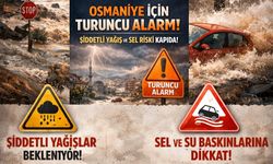 Osmaniye İçin Turuncu Alarm: Şiddetli Yağış ve Sel Riski Kapıda!