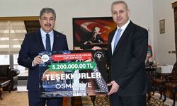 Osmaniye'de 5.2 Miyonluk Yardım