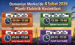 Osmaniye’de Yarın Sokağa Çıkmadan Önce Bu Listeye Bakın: 8 Saatlik Kesinti Geliyor!
