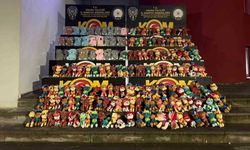 Adana’da 1.515 kaçak pelüş oyuncak ele geçirildi