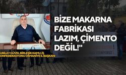 Birleşik Kamu-İş'ten Osmaniye İçin Korkutan Uyarı!  300 Kişilik İş Vaadi, 25 Bin Kişiyi Yerinden mi Edecek?