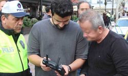 Dronla takip edilen sürücülere 159 bin TL ceza