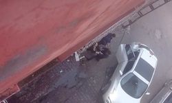 Eski eşini sokak ortasında darbeden şüpheli gözaltına alındı