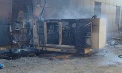 Jeneratör alevlere teslim oldu