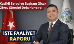 Kadirli Belediye Başkanı Olcar Görev Süresini Değerlendirdi: İşte Faaliyet Raporu