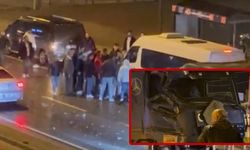 Görüntüler Videoda! Mersin'de tırlar çarpıştı!