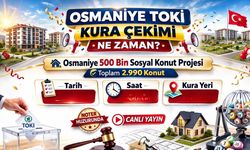 Osmaniye TOKİ Kura Çekimi Ne Zaman? Osmaniye Sosyal Konut Kura Yeri ve Saati