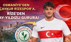 Osmaniye’den Çaykur Rizespor’a, Rize’den Ay-Yıldızlı Gurura!