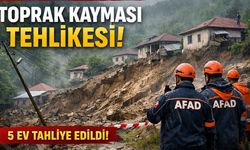 Osmaniye'nin Bahçe İlçesinde Toprak Hareketlendi! 5 Ev İçin Acil Tahliye Kararı