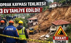 Osmaniye'nin Düziçi İlçesinde Toprak Kayması: Risk Altındaki 3 Ev Tahliye Edildi
