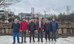 Osmaniye İl Müftüsü Dr. Ahat Taşcı, Süleymaniye Camisi’nin Yeniden İnşaatını Denetledi