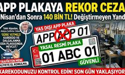 140 Bin TL Ödemek İstemeyen Koşuyor! Plakada "O Detay" Yoksa Yandınız...