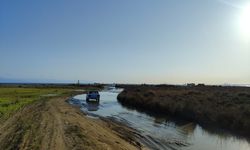 Burnaz Plajı Yolunda Su Taşkını Tepkisi