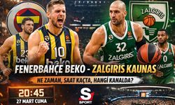 Fenerbahçe Beko - Zalgiris Kaunas maçı ne zaman, saat kaçta, hangi kanalda?