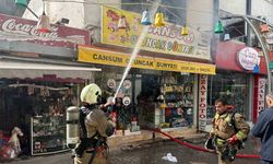 Hatay’da Oyuncakçı Dükkanında Korkutan Yangın
