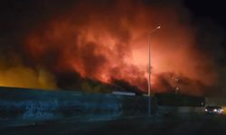 Dev Tesiste Büyük Yangın! Osmaniye Valisi ve Kaymakam Olay Yerine Gitti!