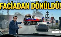 Görüntüler Videoda! Toprakkale hemzemin geçidinde büyük ihmal! Saniyelerle kurtuldular