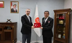 Osmaniye Şehit Aileleri ve Gaziler Derneği, İl Müftüsü Dr. Ahat Taşcı’yı Ziyaret Etti