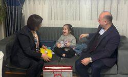 Osmaniye Valisi Serdengeçti’den Down Sendromlu Ebru’ya İftar Ziyareti