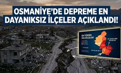 Osmaniye’de Depreme En Dayanıksız İlçeler Açıklandı!