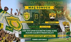 Osmaniyespor Sahasında Fırtına Gibi Esti: Ağrı 1970 SK Mağlup!