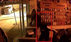 Parke taşıyla iş yerini soyan şüpheliler tutuklandı