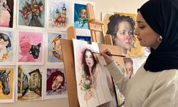 Savaşın İzlerini Tuvale Taşıyan Bayırbucak Türkmeni Ressam