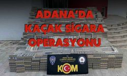 Adana’da Kaçak Sigara Operasyonu