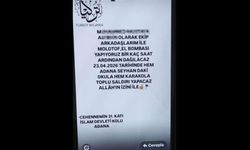 Adana'da Korkutan Paylaşım! "Saldırı Yapacağız" Diyen Şahıs Yakalandı!