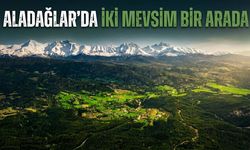 Aladağlar’da İki Mevsim Bir Arada
