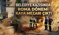 Belediye Kazısında Roma Dönemi Kaya Mezarı Çıktı