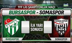 Bursaspor - Somaspor Şampiyonluk Maçında İlk Yarı Bitti!