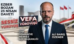 CHP Osmaniye’den Ezber Bozan 23 Nisan Daveti