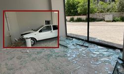 Düziçi'nde Otomobil Boş Dükkana Daldı: 1 Yaralı