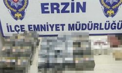 Erzin’de Markette Kaçak Sigara Ele Geçirildi