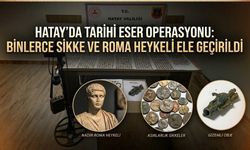Hatay’da Tarihi Eser Operasyonu: Binlerce Sikke ve Roma Heykeli Ele Geçirildi
