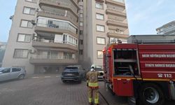 İskenderun’da bodrum katında çıkan yangın paniğe neden oldu