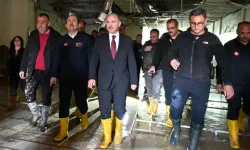 Kadirli’de Sel Felaketi AFAD Başkanı Pehlivan Sahada İncelemelerde Bulundu